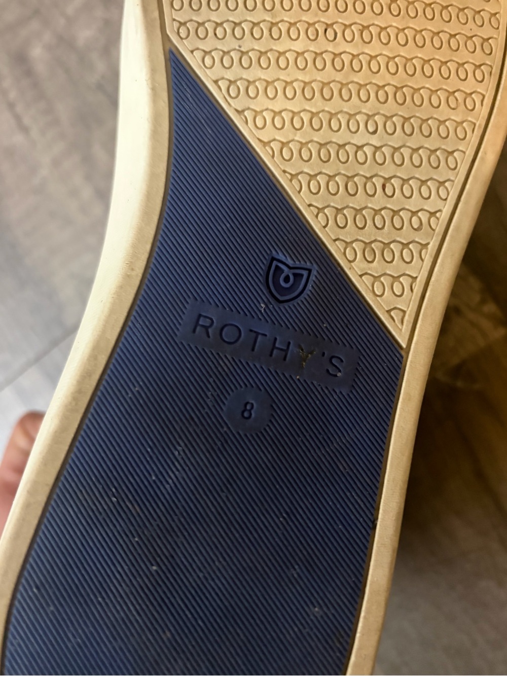 ROTHY'S The Chelsea Wildcat High Top Sneakers 8 - Picture 5 of 6